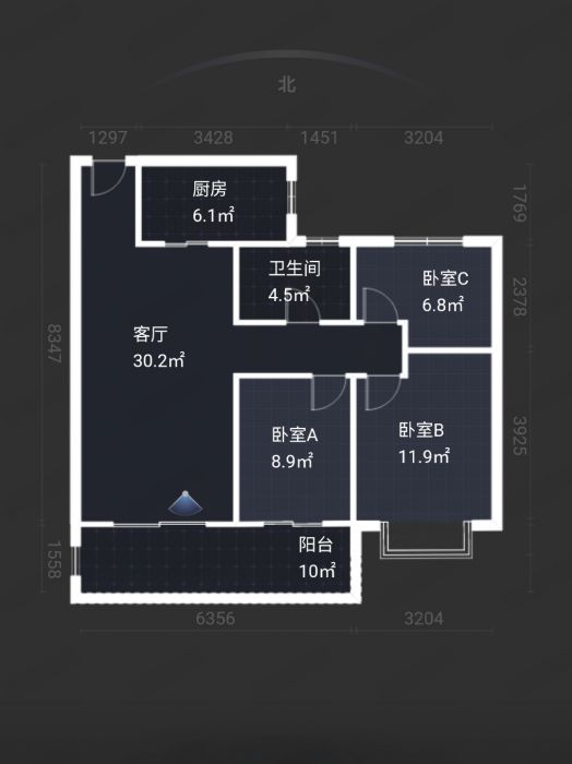 恒大悦珑湾 3室2厅2卫 123m&sup2;