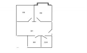 南川园 2室2厅1卫 67m&sup2;