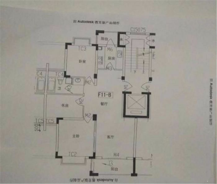 炜赋星湖邻里 3室2厅1卫 100m&sup2;
