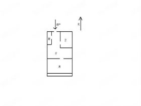 南通万达广场 1室1厅1卫 72m&sup2;