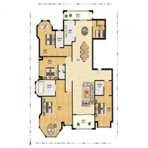 中南世纪花城三期 4室2厅3卫 275m&sup2;