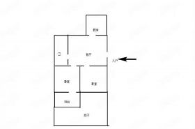 将军二园 2室1厅1卫 58m&sup2;