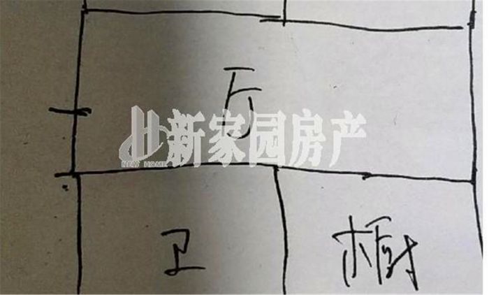秦灶新村 2室1厅1卫 82m&sup2;