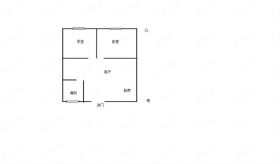 汇富花苑 2室1厅1卫 82.04m&sup2;