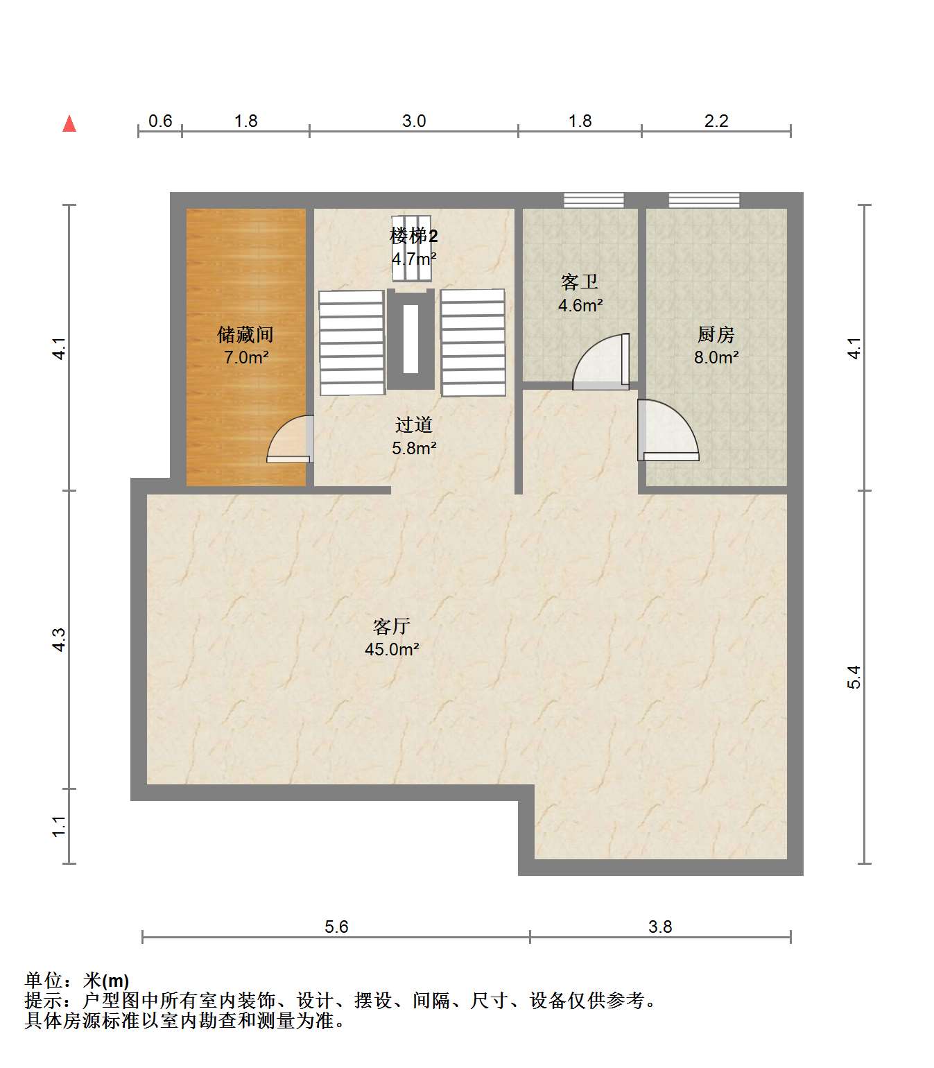 万濠山庄 4室2厅2卫 272.00m&sup2;