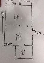 青年路新村 1室1厅1卫 42m&sup2;