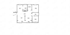 春晖花园 3室2厅1卫 136m&sup2;