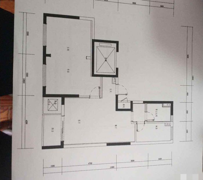 藏珑 1室1厅1卫 96m&sup2;