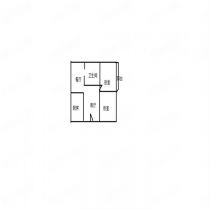 城南新村(崇川区) 2室1厅1卫 64m&sup2;