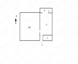 城南二村 1室1厅1卫 35m&sup2;