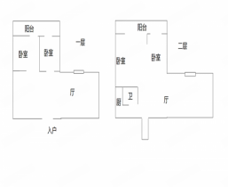 七星花园 4室2厅3卫 186m&sup2;