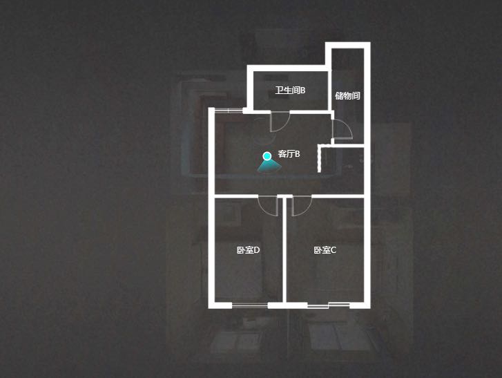 城港花苑 4室2厅1卫 126m&sup2;