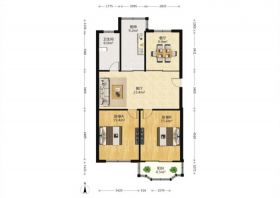 阳光花园 3室1厅1卫 103m&sup2;