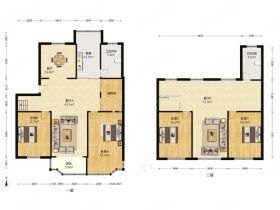 天都花苑 4室2厅2卫 221.67m&sup2;