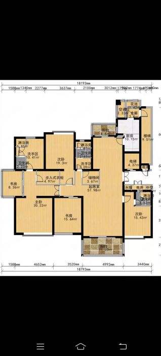 圆融广场公馆 4室2厅3卫 230m&sup2;