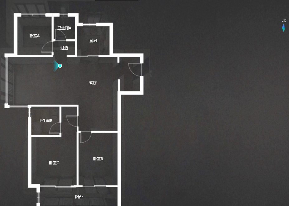 万科翡翠公园 3室2厅2卫 113.92m&sup2;