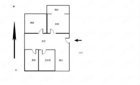 恒基花苑 2室1厅1卫 97m&sup2;