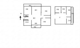 五山公寓 4室2厅2卫 122m&sup2;