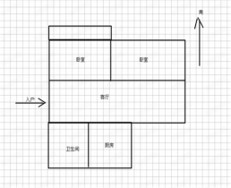 南园路18号大院 2室1厅1卫 80m&sup2;