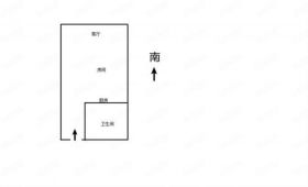 南通国际贸易中心 1室1厅1卫 63m&sup2;