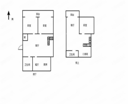 学田东苑 3室2厅1卫 143.00m&sup2;