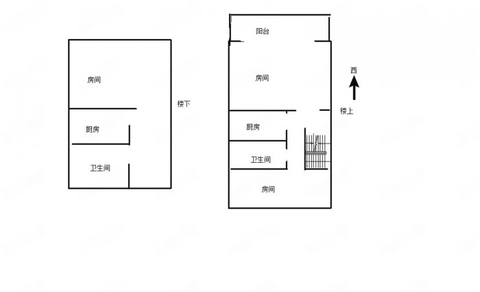 帝奥北城名郡二期 1室厅1卫 40m&sup2;