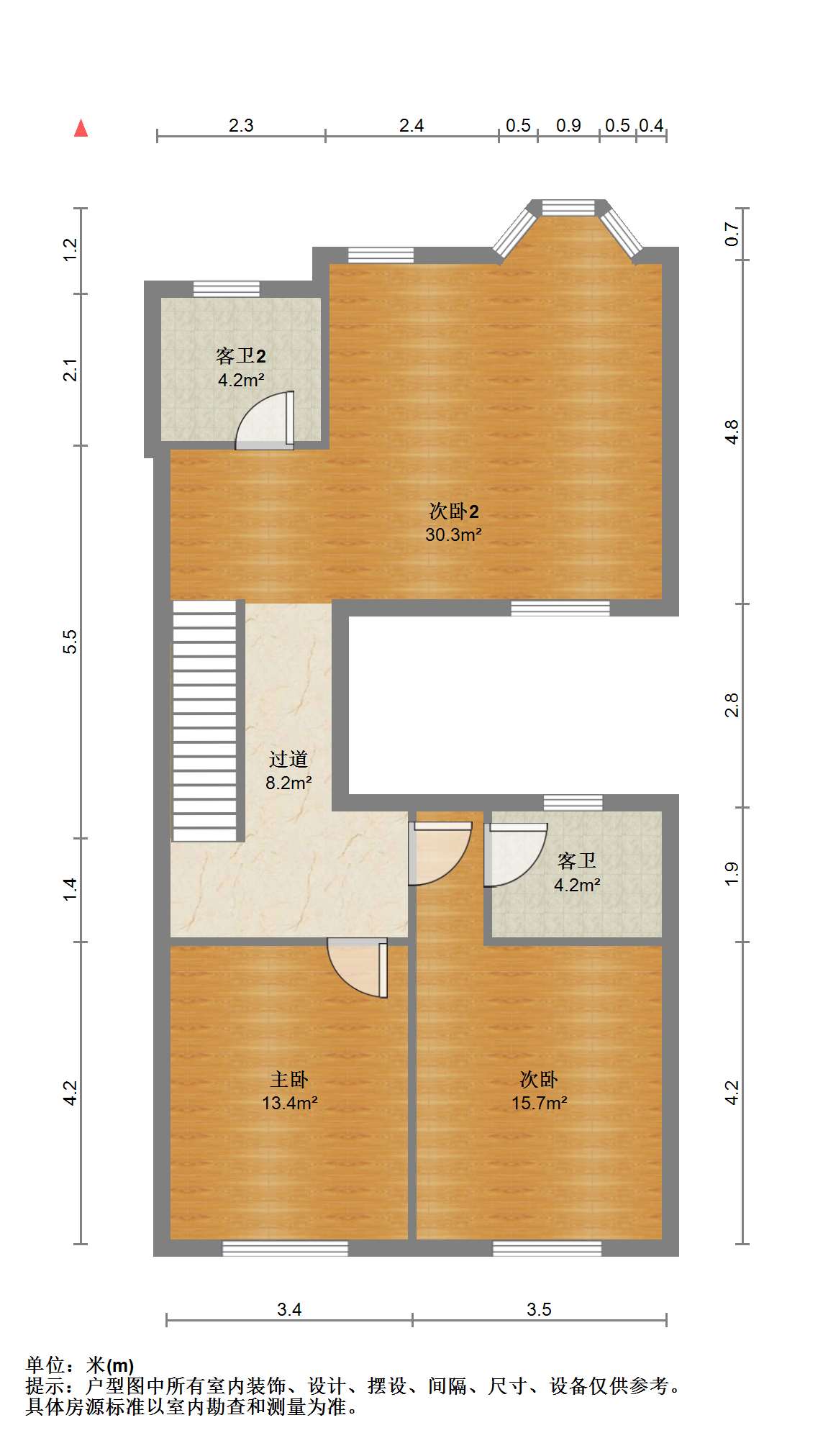 博园岚郡 5室3厅3卫 260m&sup2;