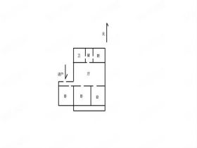 北濠桥东村 3室1厅1卫 105.00m&sup2;