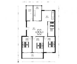 文峰花苑 3室2厅2卫 131.67m&sup2;