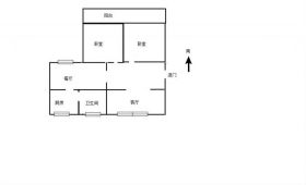 教育新村 2室2厅1卫 92m&sup2;