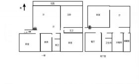 雨润星雨华府 4室2厅3卫 236m&sup2;