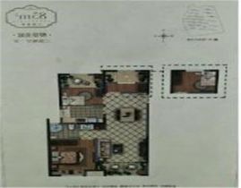 世茂公元 3室2厅1卫 86m&sup2;