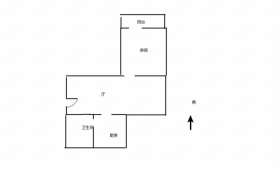 易家桥新村 1室1厅1卫 44.98m&sup2;