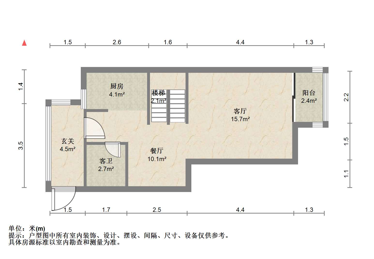 佳源都市 3室2厅2卫 121m&sup2;