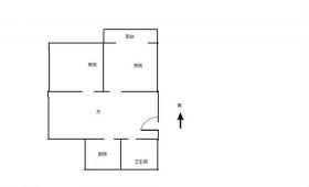 紫东花苑 2室1厅1卫 80m&sup2;