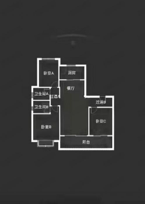 都会沁园 3室2厅2卫 123m&sup2;