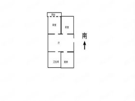 方大花苑 2室1厅1卫 65m&sup2;