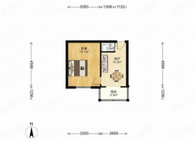 新桥新村 1室1厅1卫 37m&sup2;