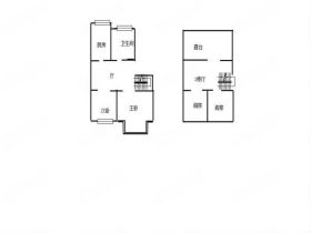 星宇花园 2室2厅1卫 99m&sup2;