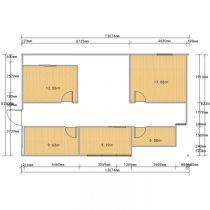 新龙花苑 6室3厅3卫 223.24m&sup2;