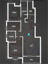 益兴名流府 3室2厅2卫 124m&sup2;