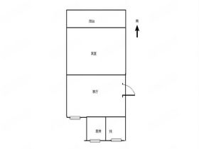 南川园新村 1室1厅1卫 46.03m&sup2;