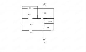 新桥新村 2室1厅1卫 70.52m&sup2;