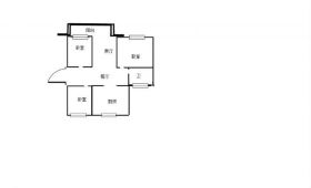 书院坊 3室2厅1卫 124m&sup2;