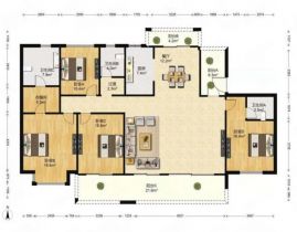 春风南岸东园 4室2厅3卫 215m&sup2;