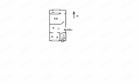 宝隆花园 1室1厅1卫 45m&sup2;