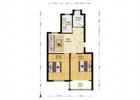 姚港路31号 2室1厅1卫 72m&sup2;