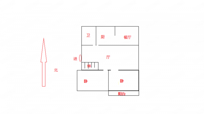 北濠桥东村 3室2厅1卫 137.34m&sup2;