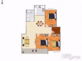 春晖花园 3室2厅2卫 139.8m&sup2;