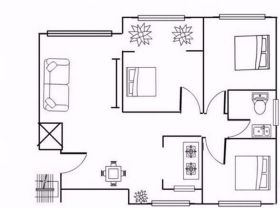 军山汇贤居 3室1厅1卫 126m&sup2;